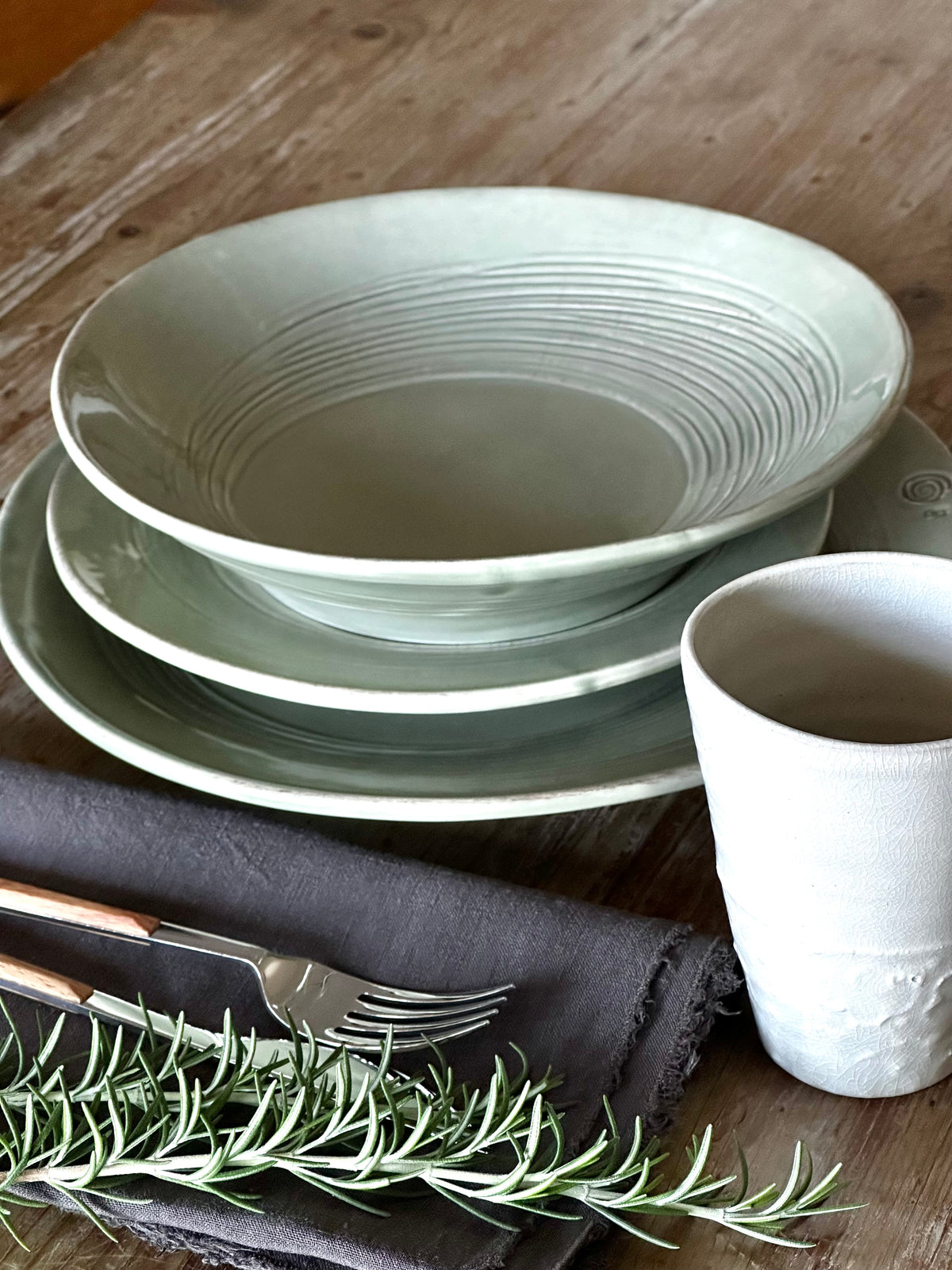 Galassia - Handmade Ceramic Dinner Set – Crafted in Tuscany
