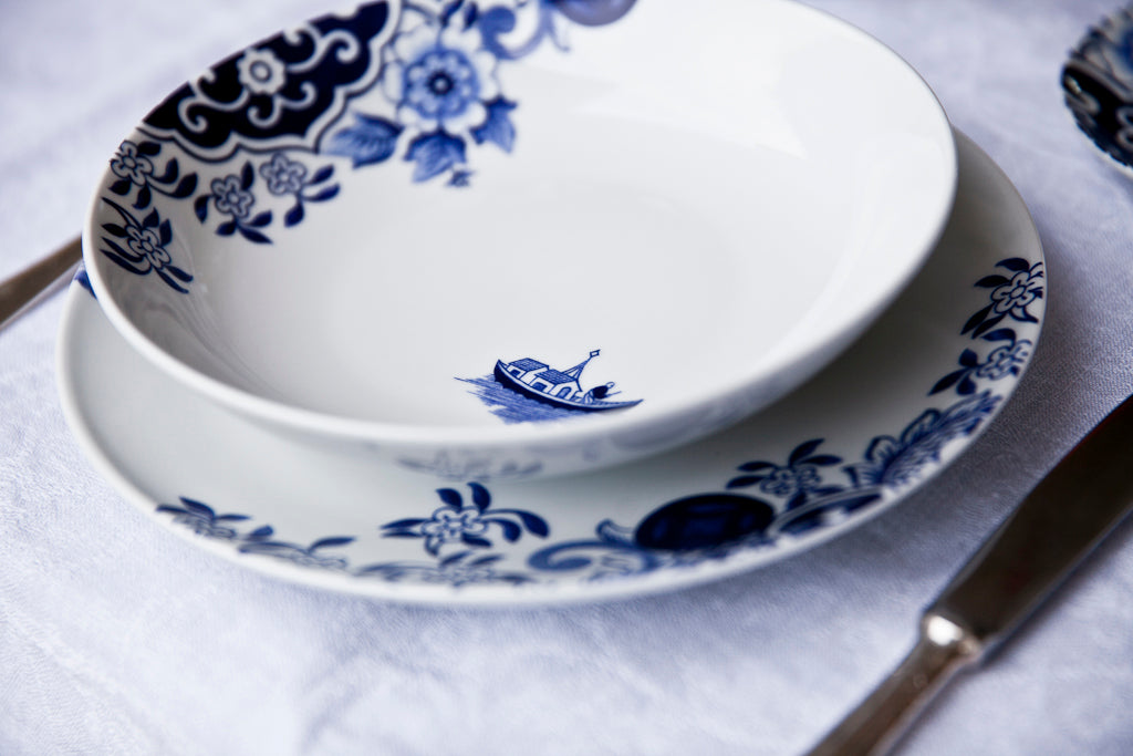 Rapsodia - Blue Willow dinner set