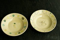Engraved Ceramic Soup & Pasta Bowls