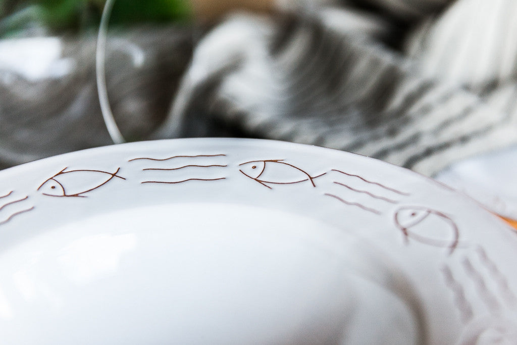 Handmade Ceramic Dishes Made in Italy