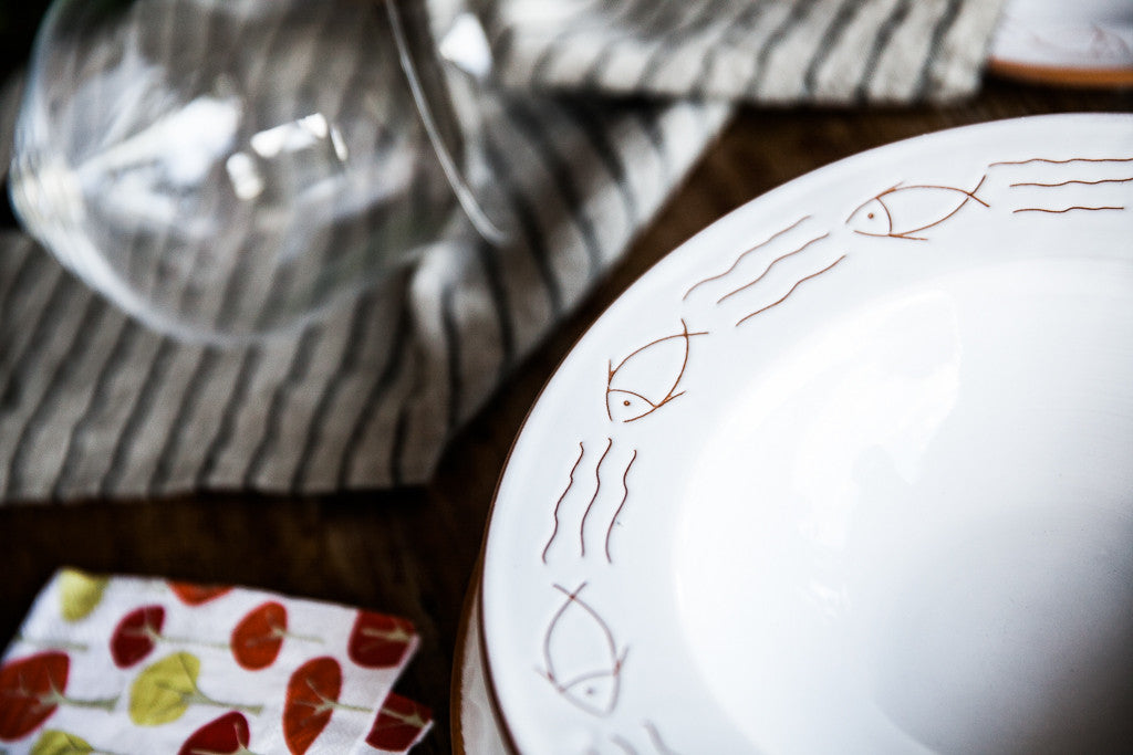 Handmade Soup & Pasta Bowl made in Italy
