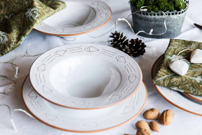 Mediterraneo - One-off Ceramic Dinner Set X