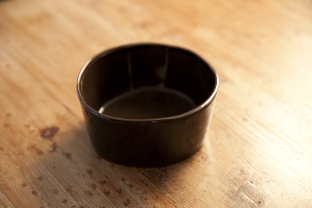 Handmade Chocolate Color Side Bowl